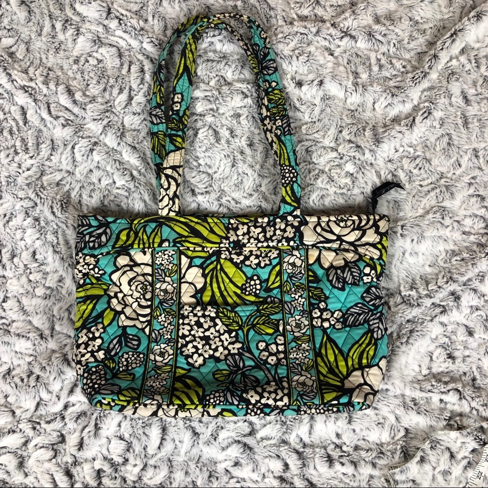 Vera Bradley Island Blooms Tote Bag